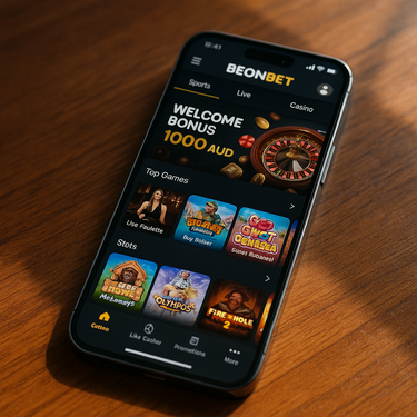 BeonBet Casino Mobile Platform - Responsive Design
